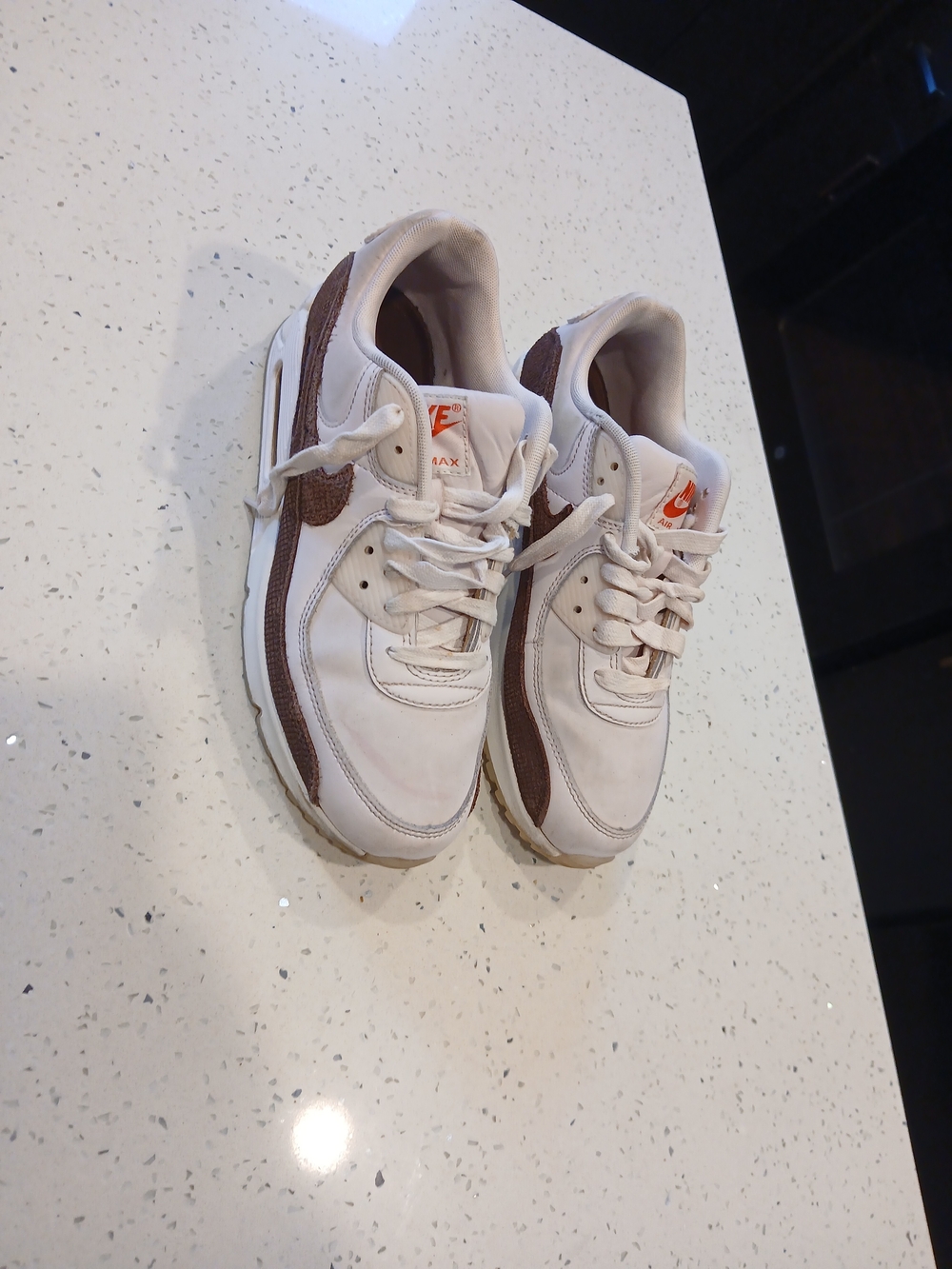 Size 8 - Nike Air Max 90 Leather Brown Tile